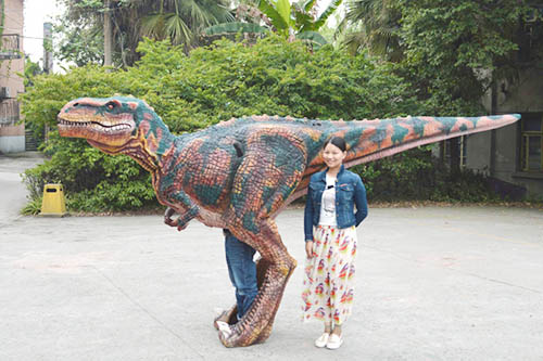 dulce síndrome reserva Disfraz de dinosaurio realista T-rex,